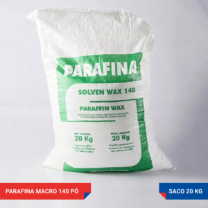 Parafina Macro 140 Pó - Saco 20 kg